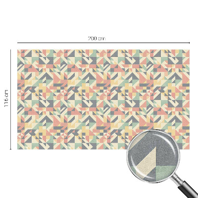 Öntapadós ablakfólia ólomüveg mintával A geometria energiája