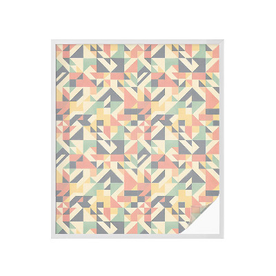 Öntapadós ablakfólia ólomüveg mintával A geometria energiája