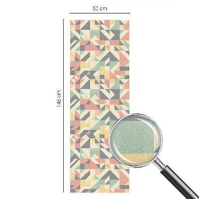 Öntapadós ablakfólia ólomüveg mintával A geometria energiája