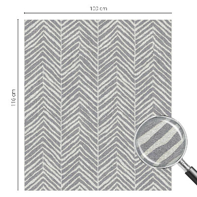 Dekoratív üvegfólia ablakra Cikcakk minta