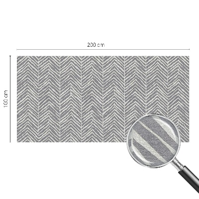 Dekoratív üvegfólia ablakra Cikcakk minta