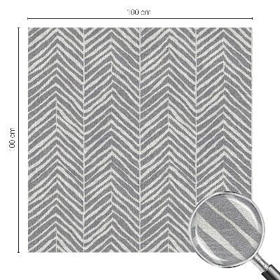 Dekoratív üvegfólia ablakra Cikcakk minta