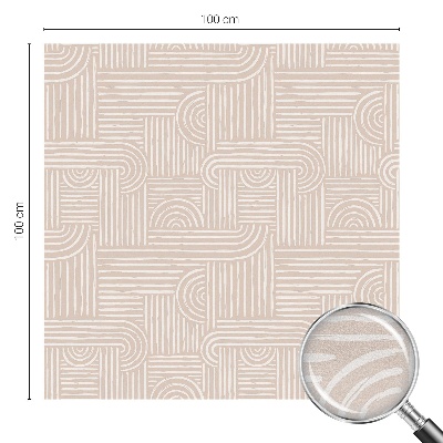 Öntapadós belátásgátló fólia Geometrikus minta