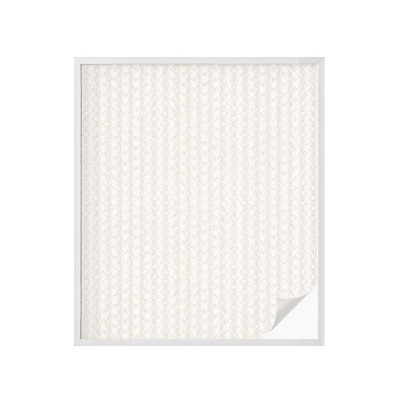 Öntapadós ablakfólia ólomüveg mintával Finom masni