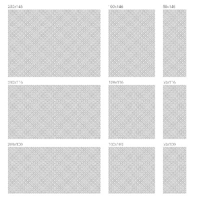 Dekoratív üvegfólia ablakra Geometrikus motívum