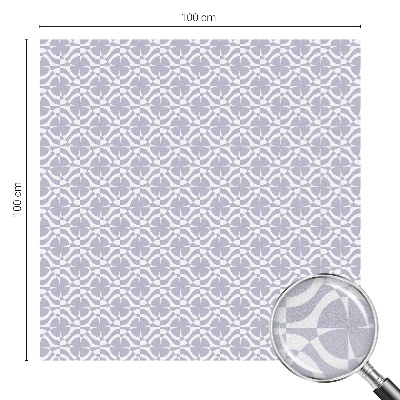 Színes mintás ablakfólia Lila szimmetria