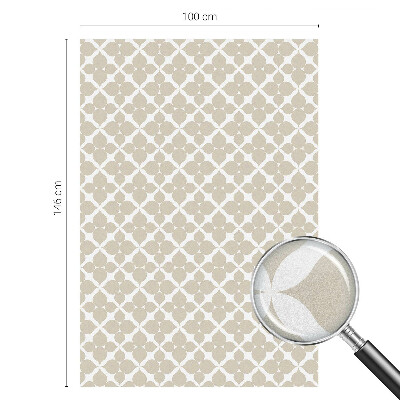 Öntapadós belátásgátló fólia Geometrikus levelek