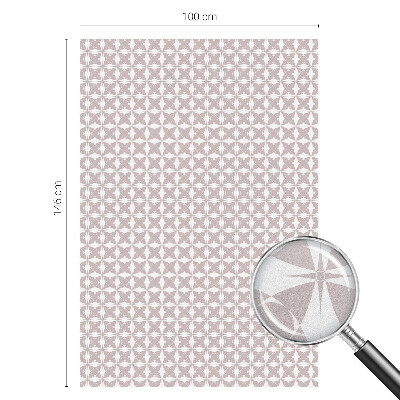 Dekoratív üvegfólia ablakra A harmónia geometriája