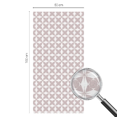 Dekoratív üvegfólia ablakra A harmónia geometriája