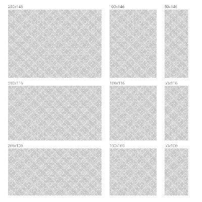 Öntapadós ablakfólia ólomüveg mintával Geometrikus elegancia