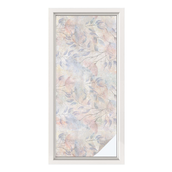 Öntapadós ablakfólia ólomüveg mintával Változó hatás