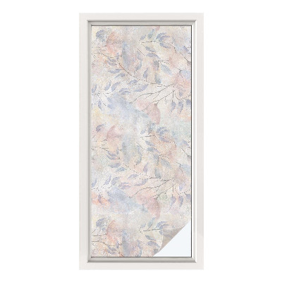 Öntapadós ablakfólia ólomüveg mintával Változó hatás