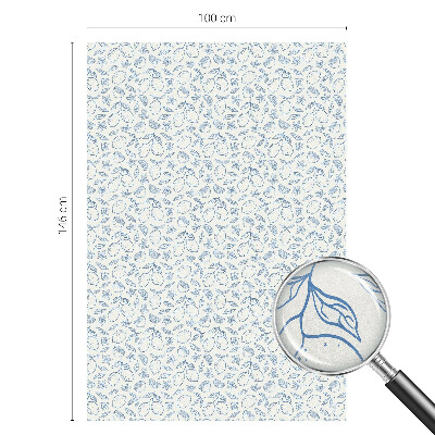 Színes mintás ablakfólia Citrom minta