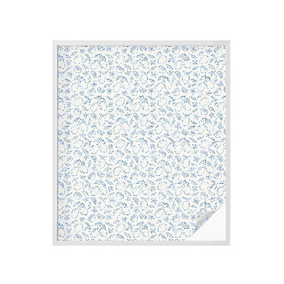 Színes mintás ablakfólia Citrom minta