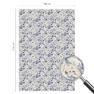 Színes mintás ablakfólia Virágszimmetria