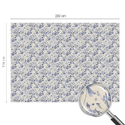 Színes mintás ablakfólia Virágszimmetria