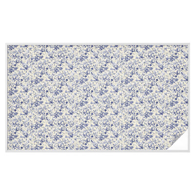 Színes mintás ablakfólia Virágszimmetria