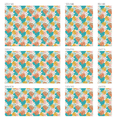 Öntapadós üvegfólia vitrázs mintával Egzotikus természet