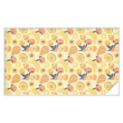 Színes mintás ablakfólia Lédús gyümölcs