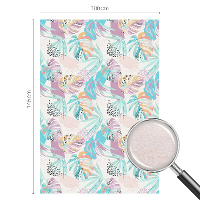 Dekoratív üvegfólia ablakra Absztrakt dzsungel