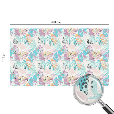 Dekoratív üvegfólia ablakra Absztrakt dzsungel