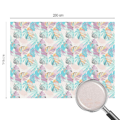 Dekoratív üvegfólia ablakra Absztrakt dzsungel