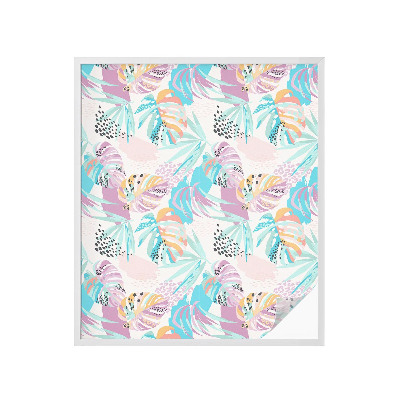 Dekoratív üvegfólia ablakra Absztrakt dzsungel