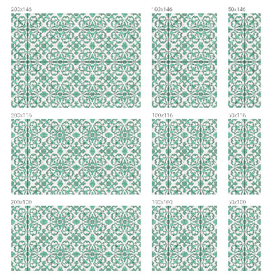 Színes mintás ablakfólia Klasszikus díszek