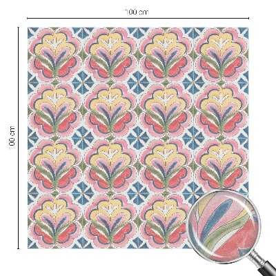 Öntapadós belátásgátló fólia Virágminták