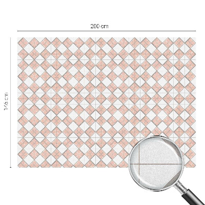 Dekoratív üvegfólia ablakra Geometriai rombuszok