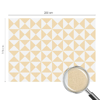Öntapadós ablakfólia ólomüveg mintával Geometriai háromszögek