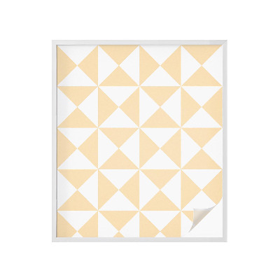 Öntapadós ablakfólia ólomüveg mintával Geometriai háromszögek