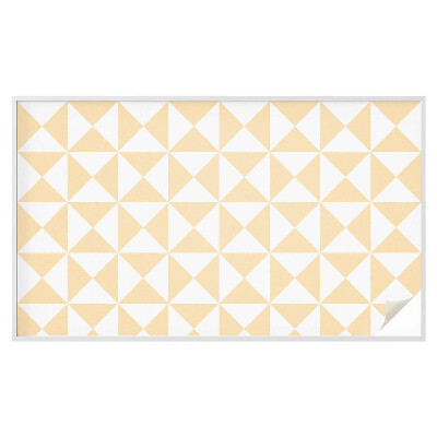 Öntapadós ablakfólia ólomüveg mintával Geometriai háromszögek