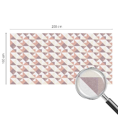 Öntapadós belátásgátló fólia Modern háromszögek