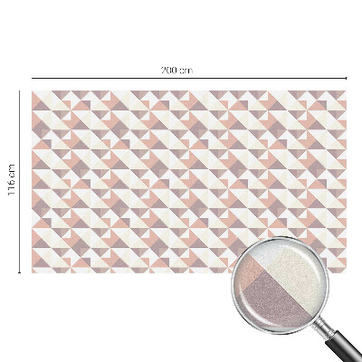 Öntapadós belátásgátló fólia Modern háromszögek