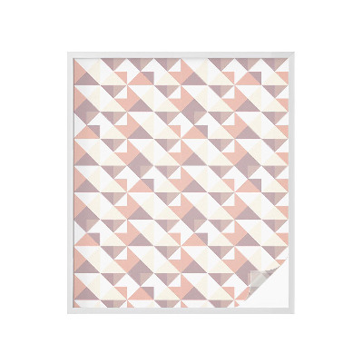 Öntapadós belátásgátló fólia Modern háromszögek