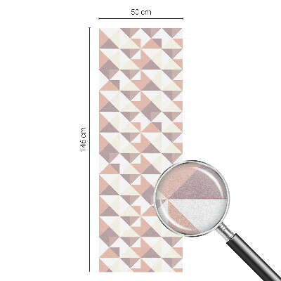 Öntapadós belátásgátló fólia Modern háromszögek