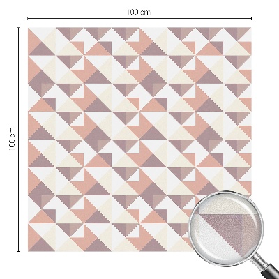 Öntapadós belátásgátló fólia Modern háromszögek