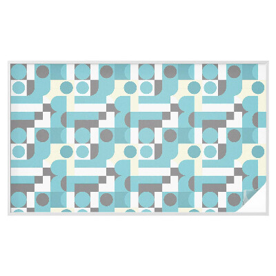 Színes mintás ablakfólia Geometriai minták