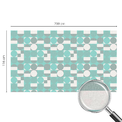 Dekoratív üvegfólia ablakra Geometriai alakzatok
