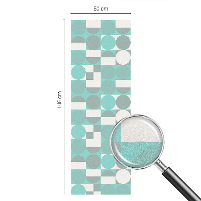 Dekoratív üvegfólia ablakra Geometriai alakzatok