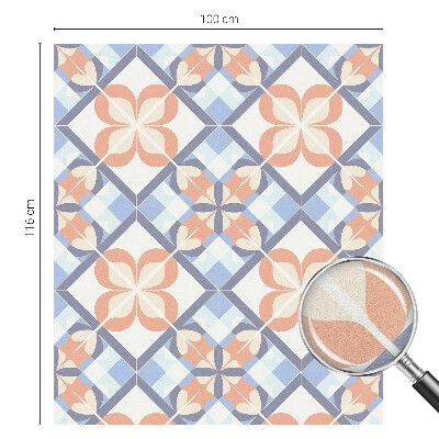 Öntapadós belátásgátló fólia Virágminta