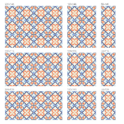 Öntapadós belátásgátló fólia Virágminta