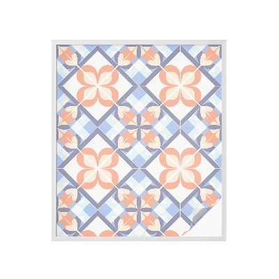 Öntapadós belátásgátló fólia Virágminta