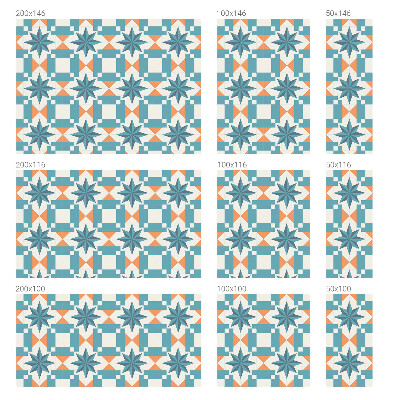 Öntapadós ablakfólia ólomüveg mintával Kék csillagok