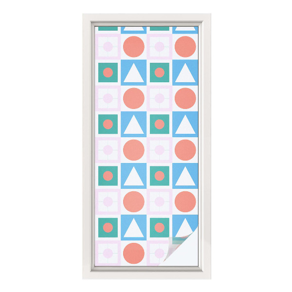 Öntapadós belátásgátló fólia Absztrakt minták