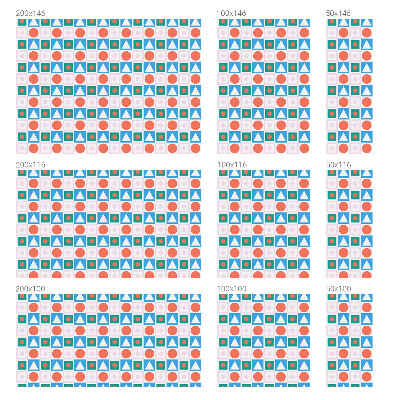 Öntapadós belátásgátló fólia Absztrakt minták
