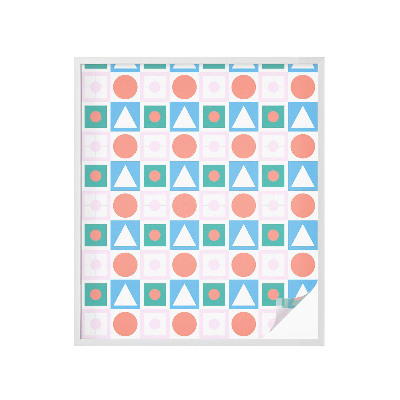 Öntapadós belátásgátló fólia Absztrakt minták