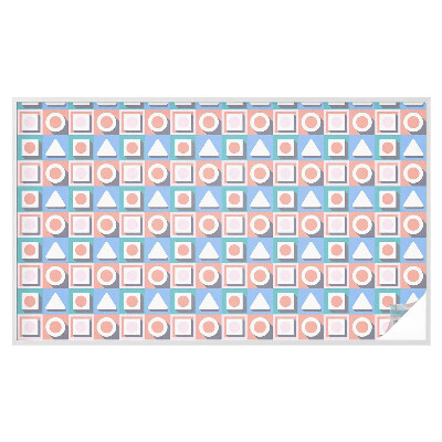 Dekoratív üvegfólia ablakra Geometriai minták