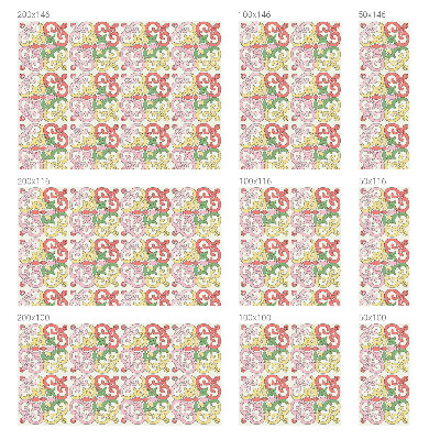 Öntapadós üvegfólia vitrázs mintával Virágdíszek